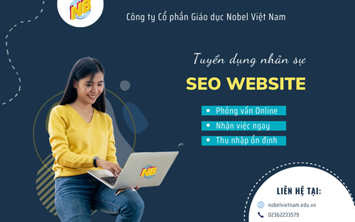 Nobel Việt Nam tuyển Nhân sự SEO website